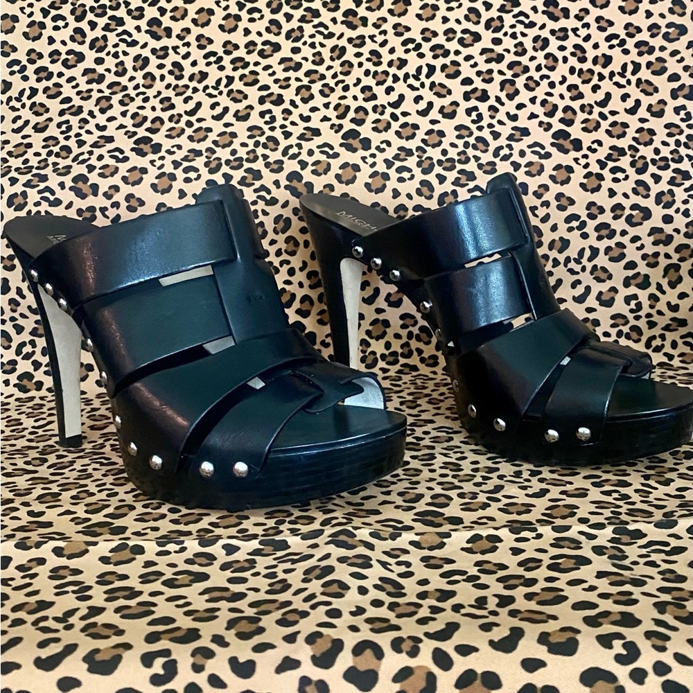 Michael Kors Black Women's Heeled Sandals